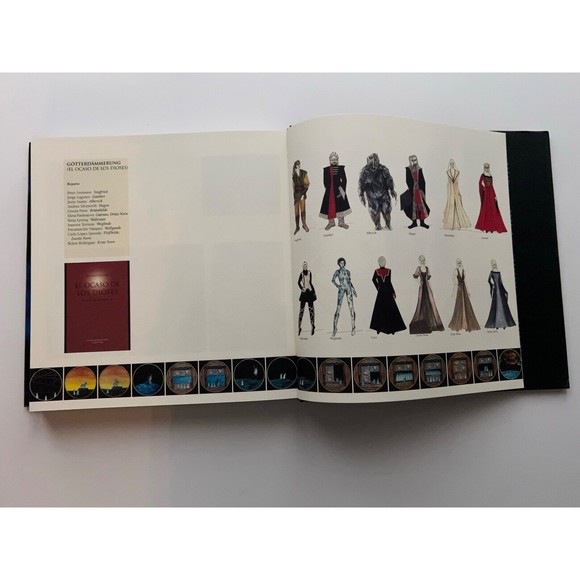 Richard Wagner El Anillo Del Nibelungo Sergio Vela Hardcover Book Spanish 1st Ed - Picture 11 of 13